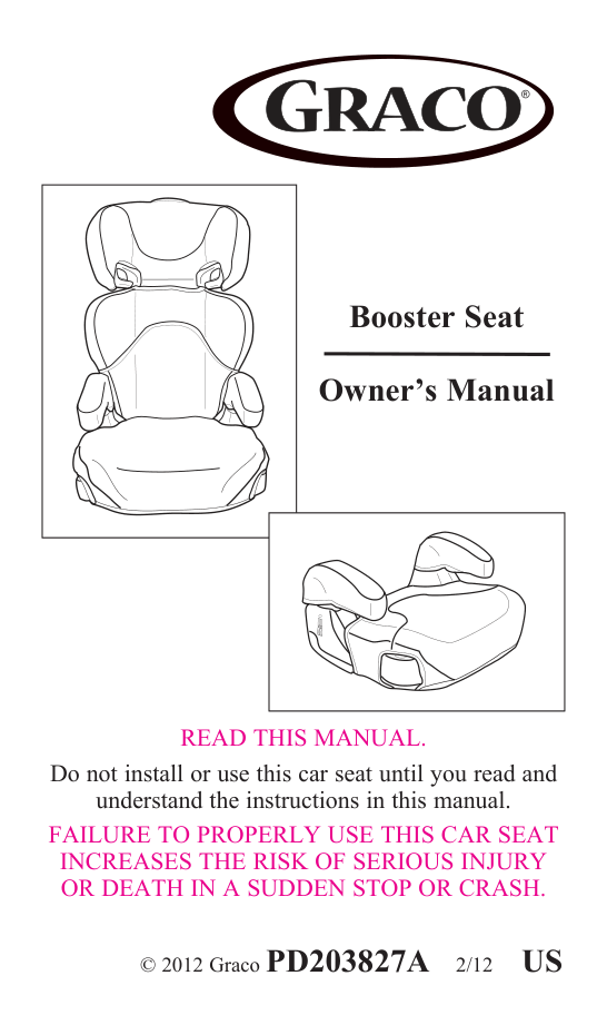 Graco 360 Booster Seat