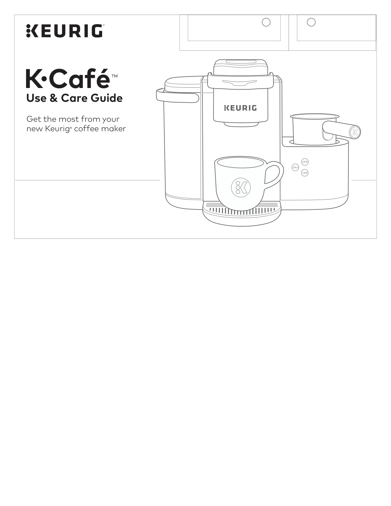 Keurig K Cafe