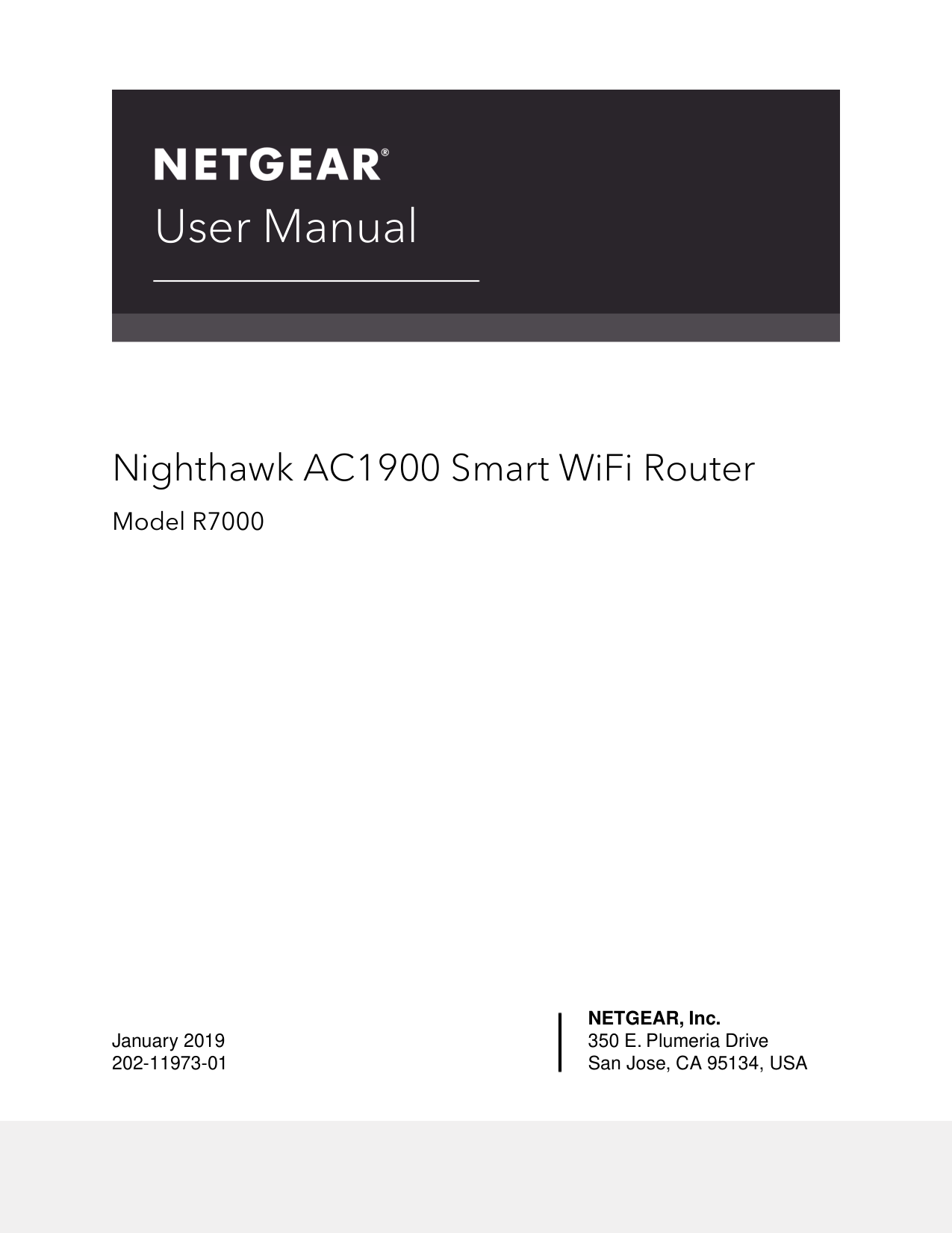 Netgear Nighthawk Router
