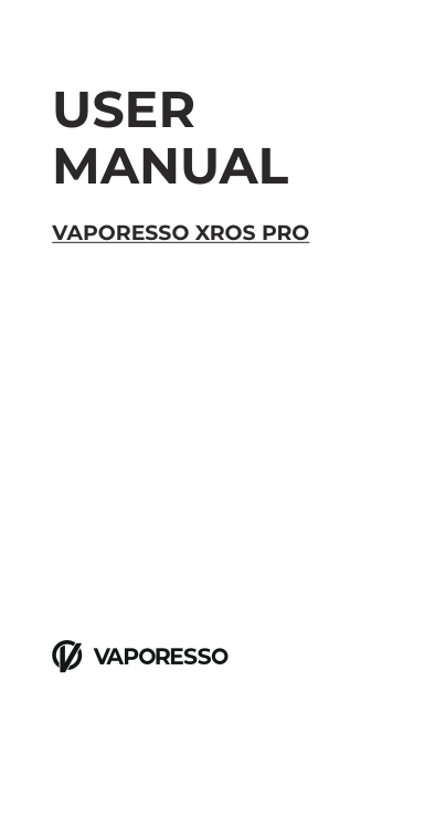 Vaporesso Xros Pro Pod Kit